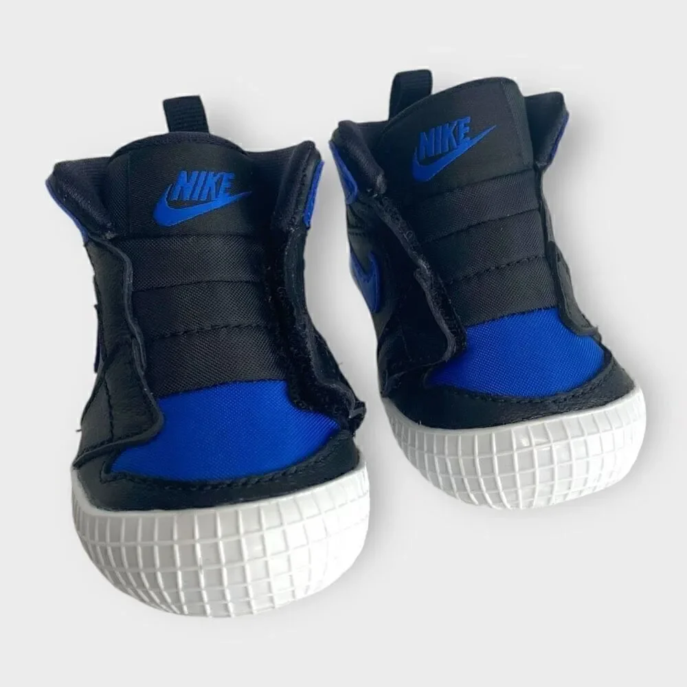 Air Jordan 1 Crib Bootie  Royal 2023 Toddler Shoe Size 3C Blue Black AT3745-007